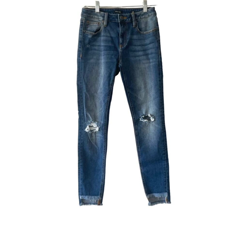 Miss Me Jeans Size 26 Skinny Distressed Ripped